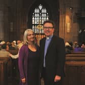 Rev Phil Batchford with wife Christine
