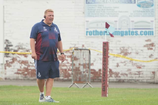 Head coach Adam Byron leaves Rotherham Titans
