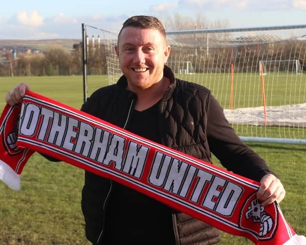 Paddy Kenny when he signed for the Millers.