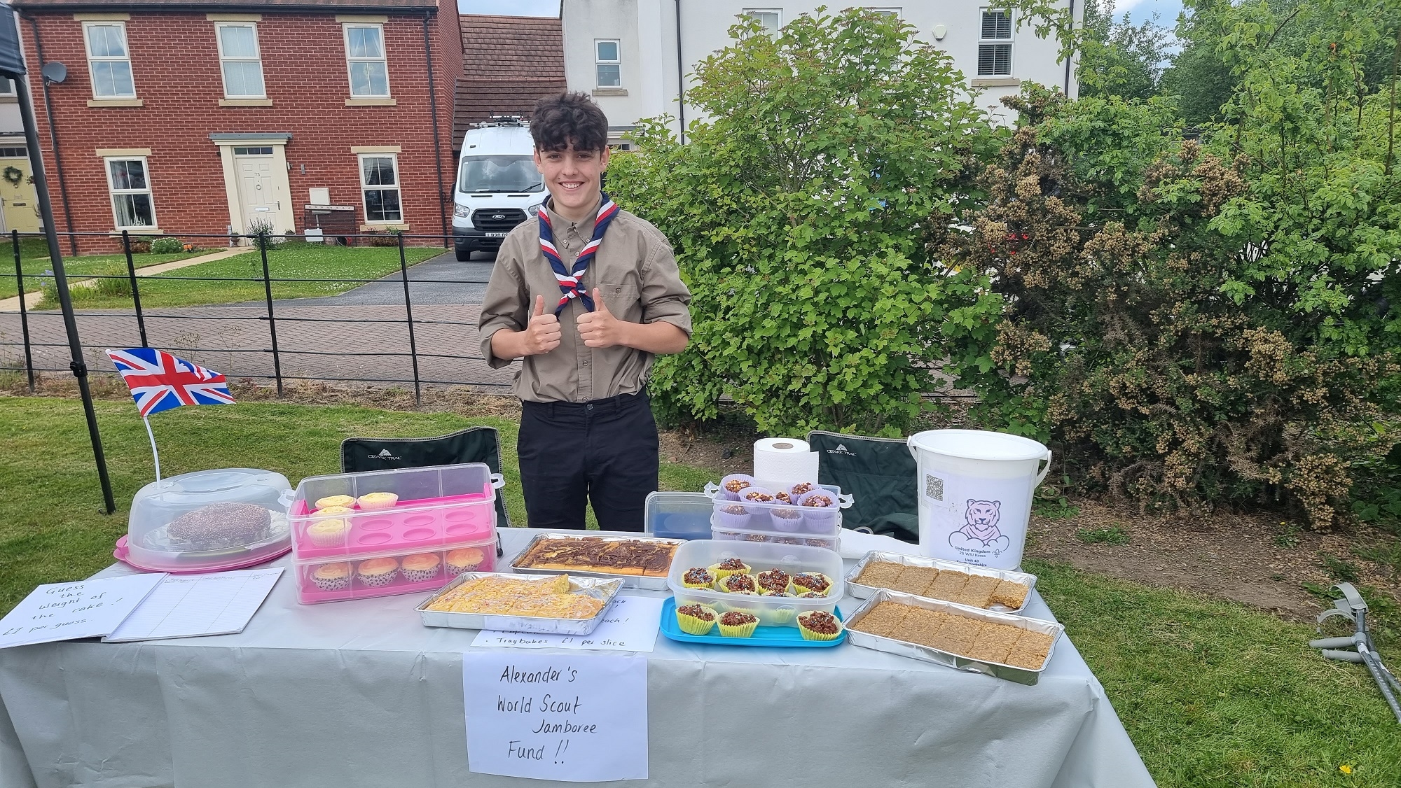 Rotherham scout Alexander heads to London for mission to help fund ...