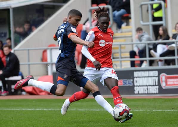 Substitute Domingos Quina in action against Luton. Picture by Kerrie Beddows