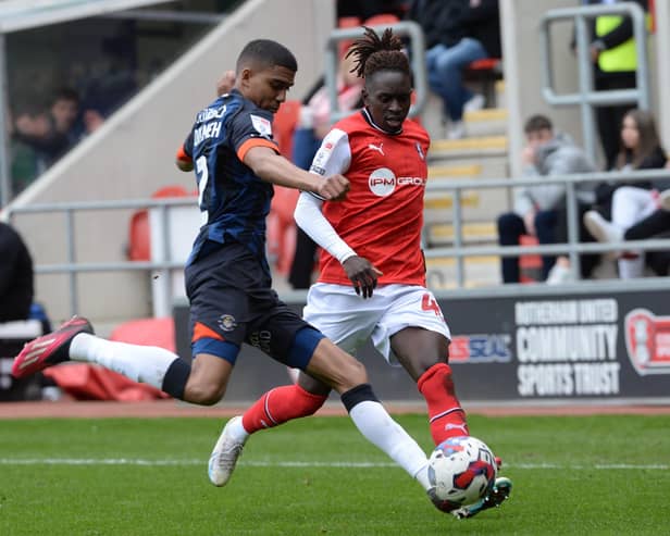 Substitute Domingos Quina in action against Luton. Picture by Kerrie Beddows