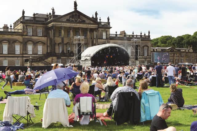 Crowds at the first-ever Wentworth Music Festival