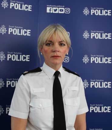Det Supt Una Jennings, South Yorkshire Police’s force lead for armed criminality, launched the campaign