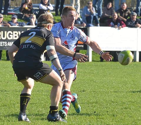 Callum Irvine...among five Rotherham try scorers in Saturday's win at Caldy.
