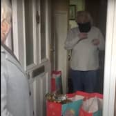 Wendy White was shocked to receive three sackfuls of presents from kind residents