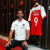 Will Grigg joins the Millers. Picture by Jim Brailsford