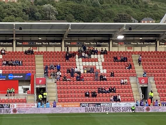 Smallest away following: 111 Morecambe fans at New York