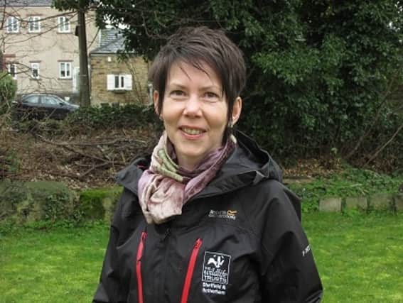 Liz Ballard, CEO of the Sheffield and Rotherham Wildlife Trust