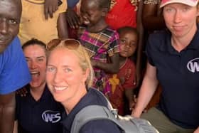 Rotherham watch manager Clare Holmes, pictured during her trip to South Sudan.