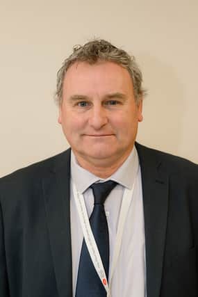 George Briggs, chief operating officer for the Rotherham NHS Foundation Trust