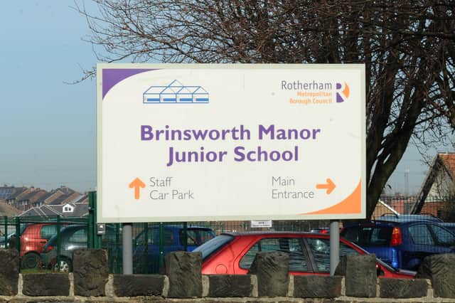 Brinsworth Manor Junior School.