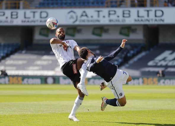 Michael Ihiekwe in action at Millwall. Picture by Jim Brailsford