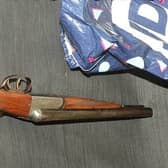 Sawn-off shotgun seized during the operation