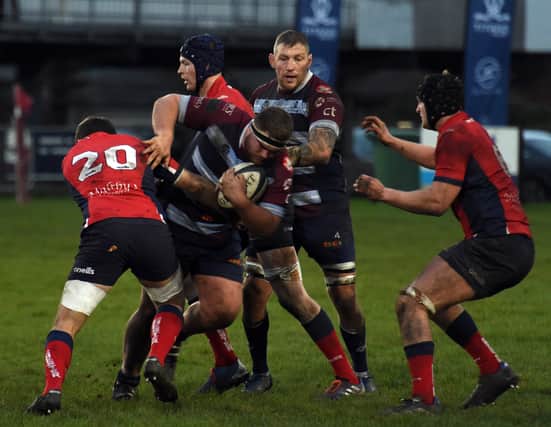 Rotherham Titans in action against Chester last week.