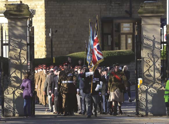 Rotherham's Remembrance Service at Clifton Park