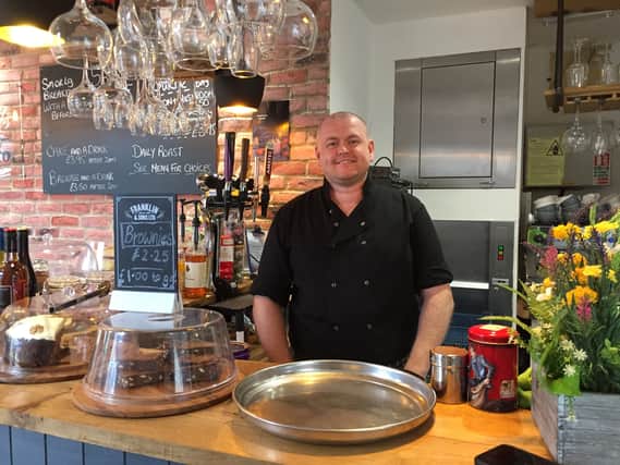 Graeme Brown, head chef at Churchill's Bar and Bistro