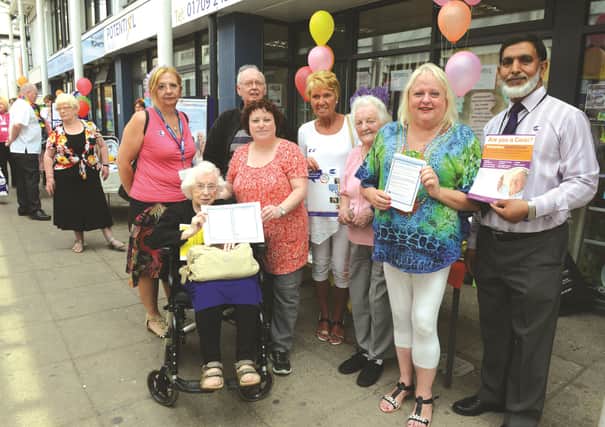 Members of Rotherham Carers' Forum pictured at last year's event
