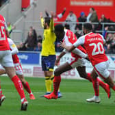 Rotherham open the scoring. Picture by Steve Mettam