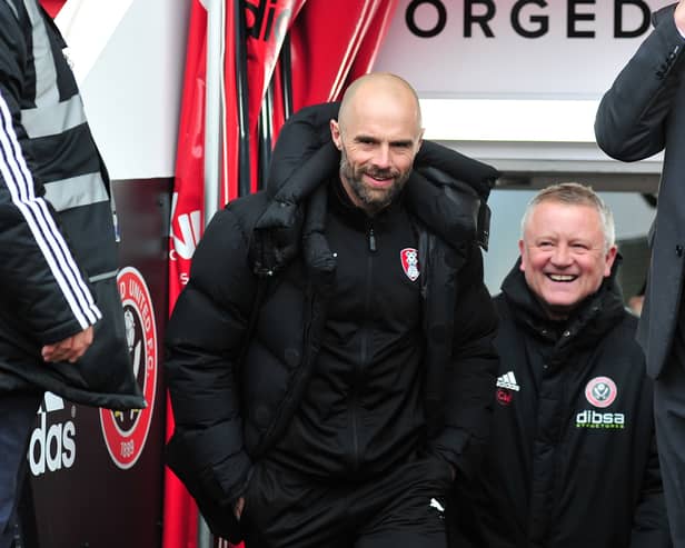 Millers boss Paul Warne and Blades manager Chris Wilder
