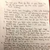 Will Vaulks' letter to a young player