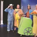 The cast of Ben Hur (from left): Neil Mather, George Glasby, Brandon Mullins and Beckie Coupe.