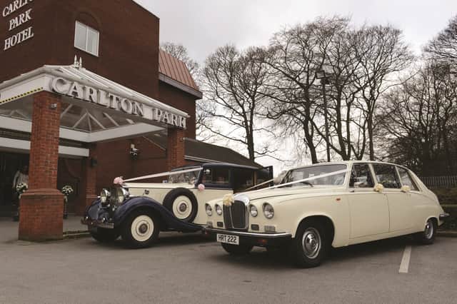 Tyson's Limousines at the recent Rotherham Advertiser wedding fair.170272-1
