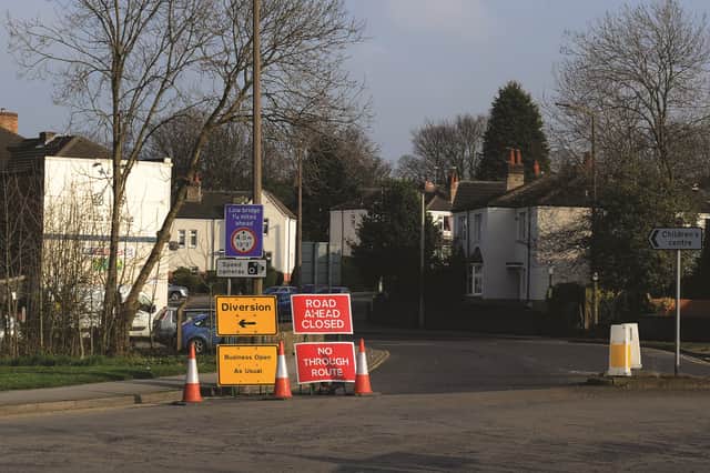 Doncaster Road, Wath, has been closed since Friday, March 17