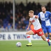 Jamie Lindsay in action at Bristol Rovers. Pictures by Trevor Price