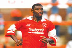 Shaun Goater during his Millers playing days