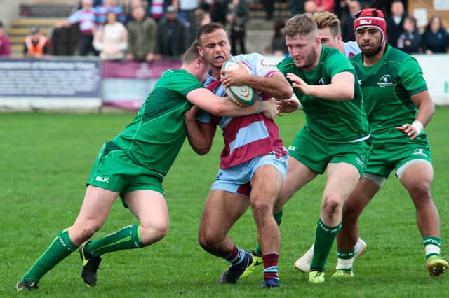 Action from last week's win over Connacht. Picture by Andy Garner.