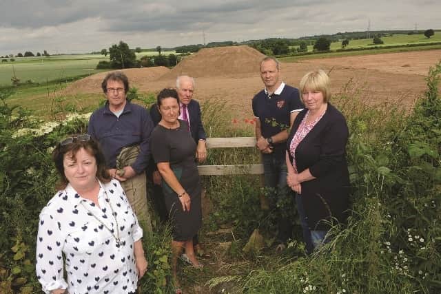 WRONG members (left to right): Marie Cragg, John Close, Marie Woodhead, Nick Cragg, Paul Baker and Dianne Parker