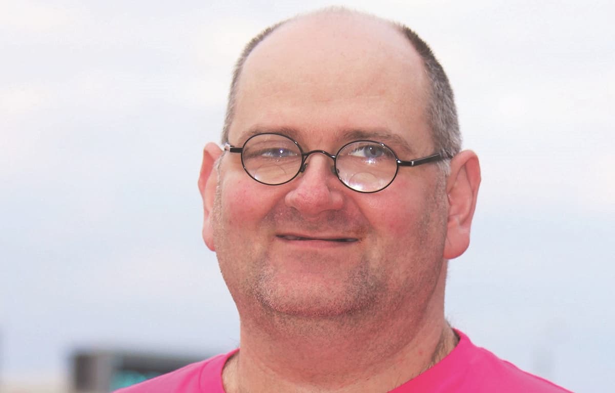 Brett Behrend Brett wins race to be voice of beating cancer