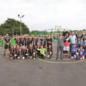 The opening of the new "rec" sports area last year