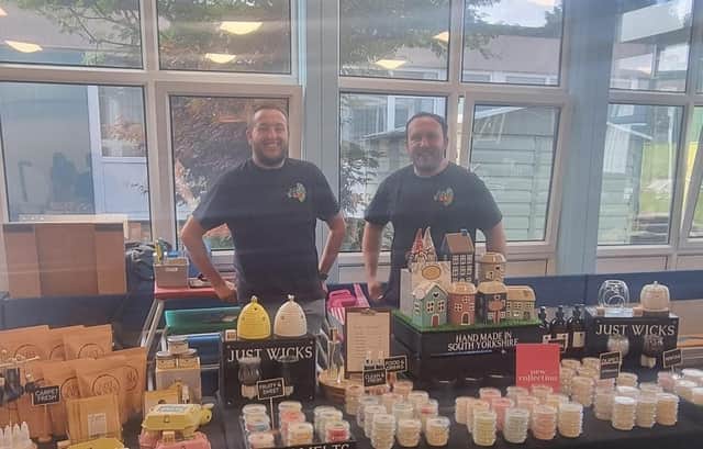 Wath-based company Just Wicks were one of the stallholders at the school's summer fair.