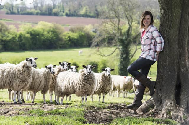 Samantha Wood, Rotherham Hospice fundraising event manager, looks for the cream of the flock