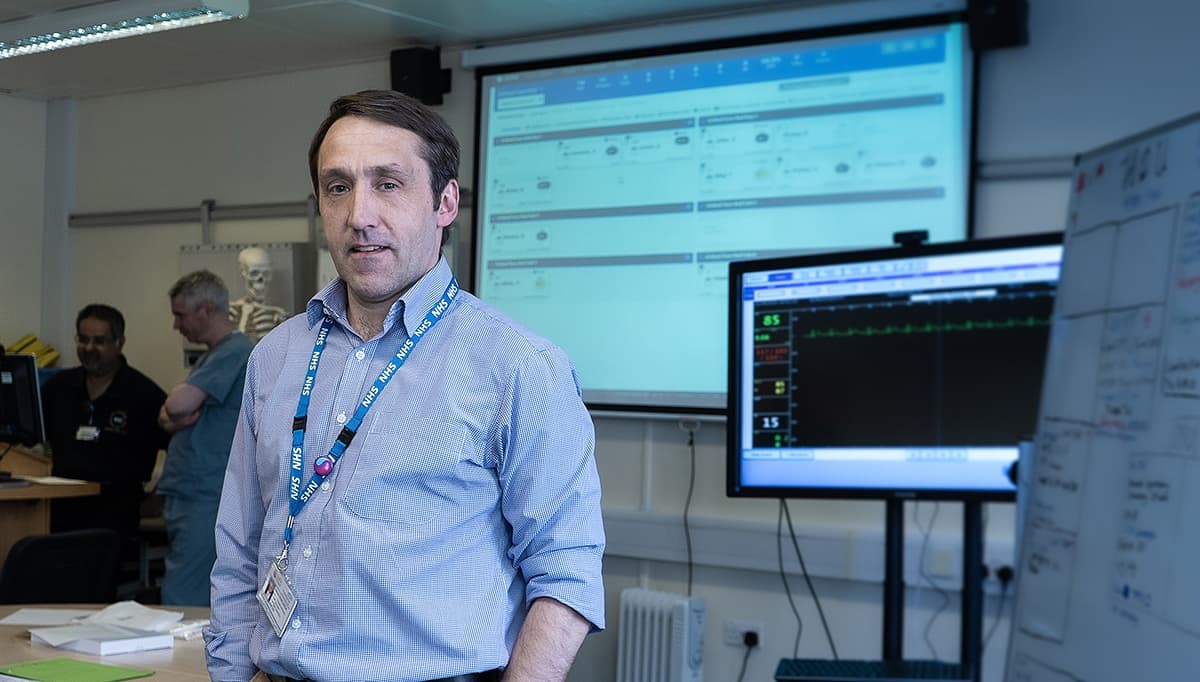 Virtual Ward Rounds Doctors’ ‘virtual rounds’ on wards as trust relies on more IT