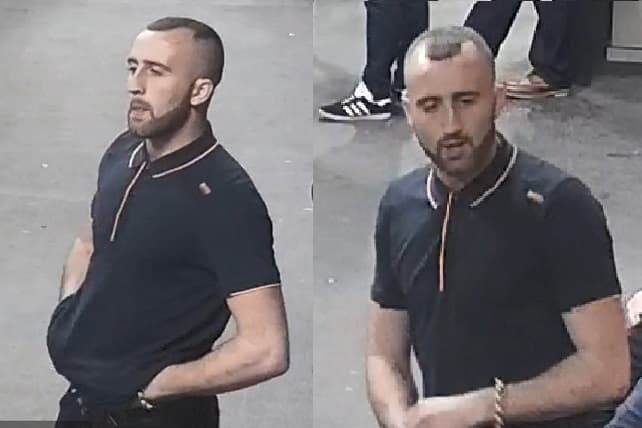 Transport police seek man over train assault