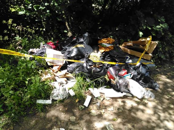 Waste dumped after Brogan Greatbatch asked an un-named man to remove it