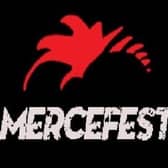 The festival logo is a tribute to Jason Mercer's distinctive hair.