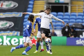 Matt Crooks in last-day action at Cardiff. Picture by Jim Brailsford