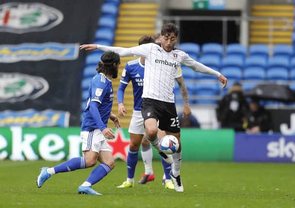 Matt Crooks in last-day action at Cardiff. Picture by Jim Brailsford
