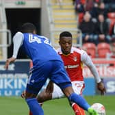 Darnell Fisher in action against Ipswich