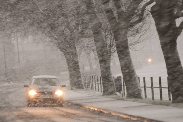 Forecasters are predicting snow for Friday and Saturday