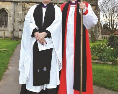 A service of welcome for the institution and induction of the Reverend Alison Earl in the Benefice of Tickhill with Stainton, which was led by the Bishop of Doncaster the Rt Revd Peter Burrows took place at St. Mary's Church recently. 180562-4