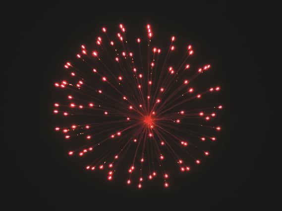 Fireworks were reportedly set off in the street during the wedding. (File picture)