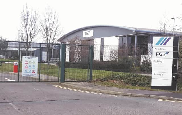 The former FGS building, Manvers
