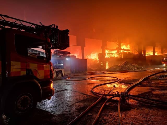Photos by South Yorkshire Fire & Rescue