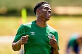 Chieo Ogbene on Republic of Ireland duty
