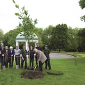 An Oak tree was planted at Clifton Park recently to mark the Queen's Platinum Jubilee, by the Friends of Clifton Park along with Rotherham Borough Council green spaces representatives.